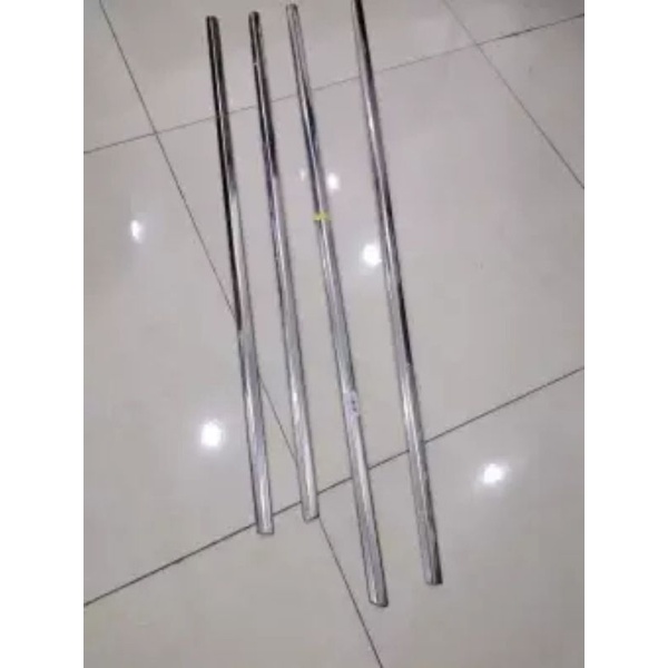 Nẹp chân kính trang trí inox innova 2006-2015
