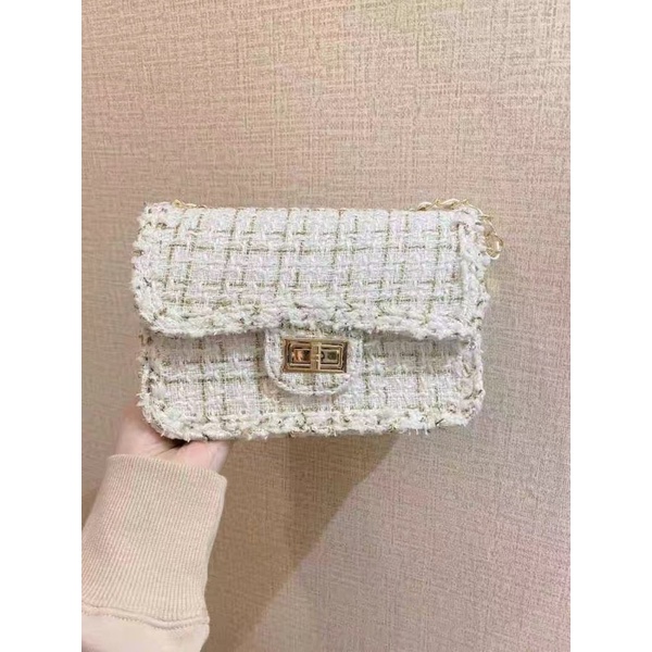 Túi dệt niche nhẹ nhàng, sang trọng hàng order - kèm ảnh thật