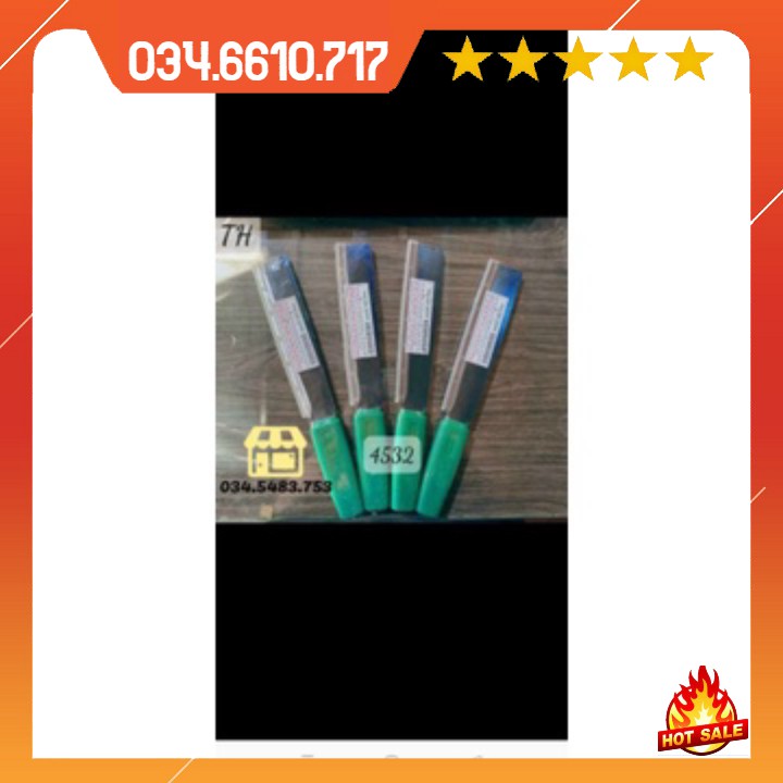 Siêu sắc bén - Dao 7 thép chuôi xanh 32cm