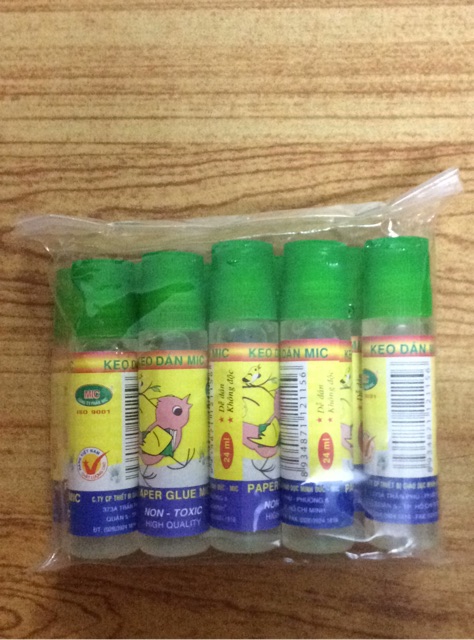 Keo dán Mic 24ml ( hồ nước)