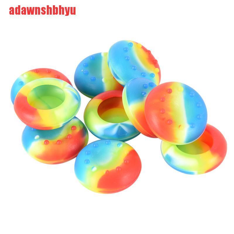 Bộ 10 Nút Bấm Silicone Cho Tay Cầm Chơi Game Ps3 Ps4 Xbox 360