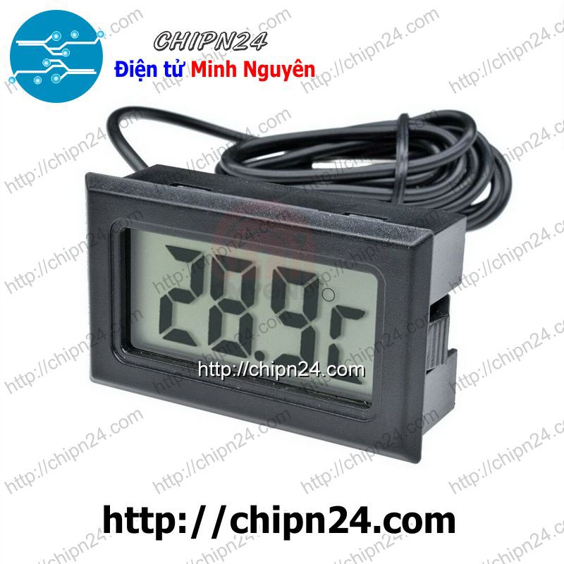 [1 CÁI] (A9) Đồng hồ đo nhiệt độ FY-10 ĐEN