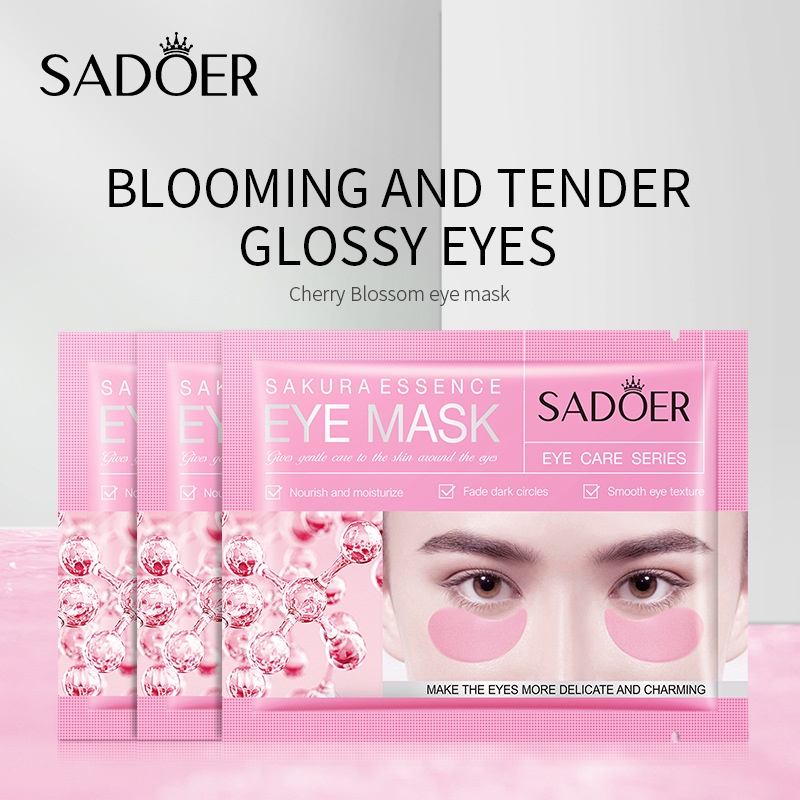 Mặt Nạ Mắt SADOER Dưỡng Ẩm Giảm Thâm Bọng Mắt - Nội Địa Trung
