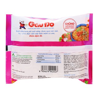 Thùng mì Gấu Đỏ Thịt Bầm 30 gói