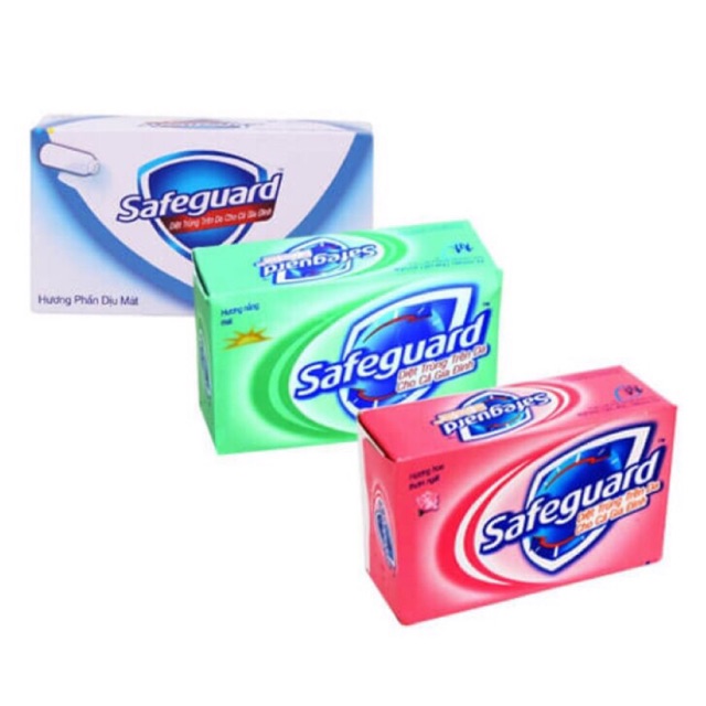 Combo 5  cục xà phòng Safeguard 130gr cục đủ màu