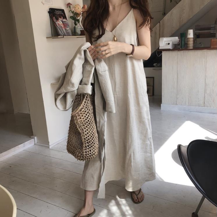 Váy dài Maxi trơn