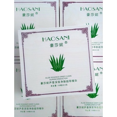 Viên thải chì Haosani thải độc tố hộp 100 viên, thải chì độc tố cho da chuyên dùng spa