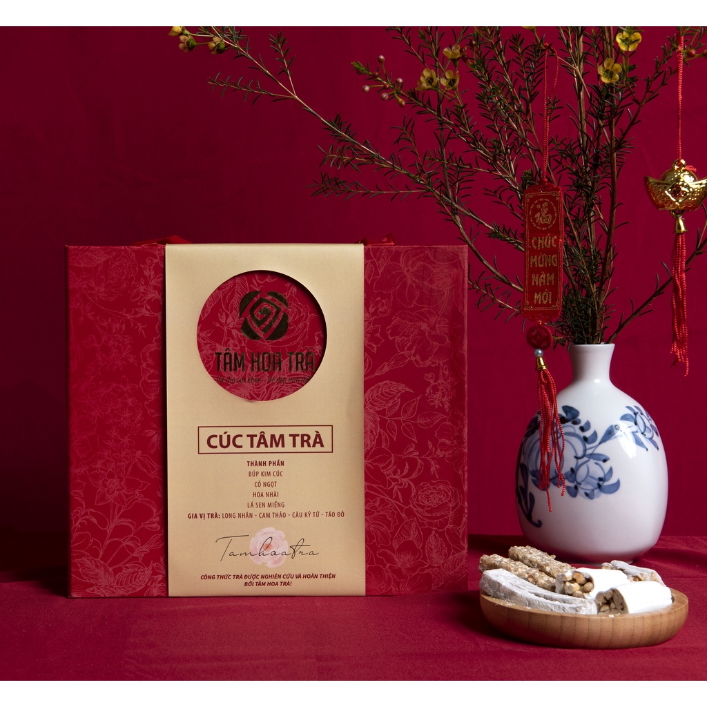 Trà hoa sấy khô set quà tặng dành cho người thân đối tác doanh nghiệp