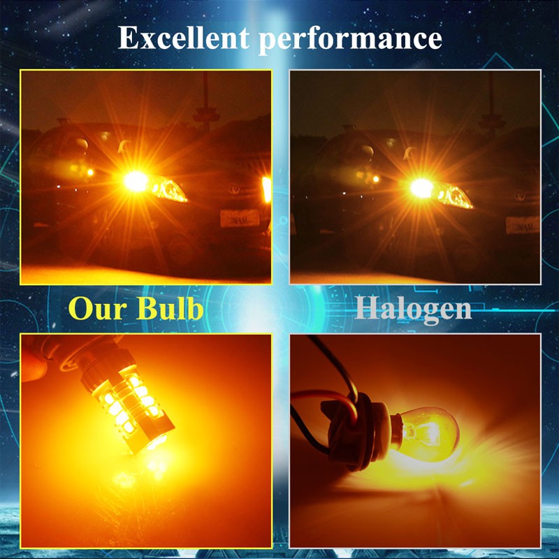 1pcs car light brake light kevanly 24v 12v 1157 3030 21smd LED