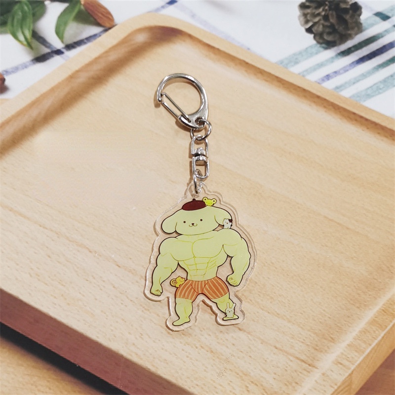 Móc Khóa Hình Cinnamoroll Melody Kiểu Dáng Cá Tính