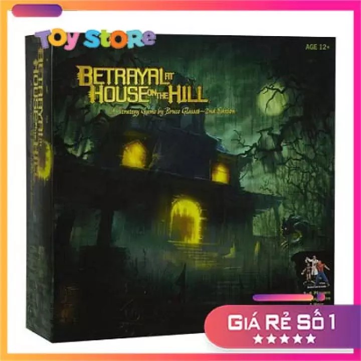 Trò chơi Betrayal At House On The Hill Tiếng Anh Hộp Cứng Chất Lượng Cao Tomcityvn