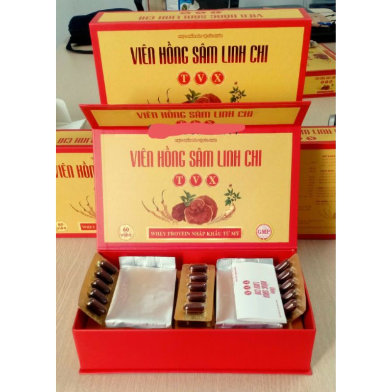 Viên Hồng sâm linh chi- Đại bổ
