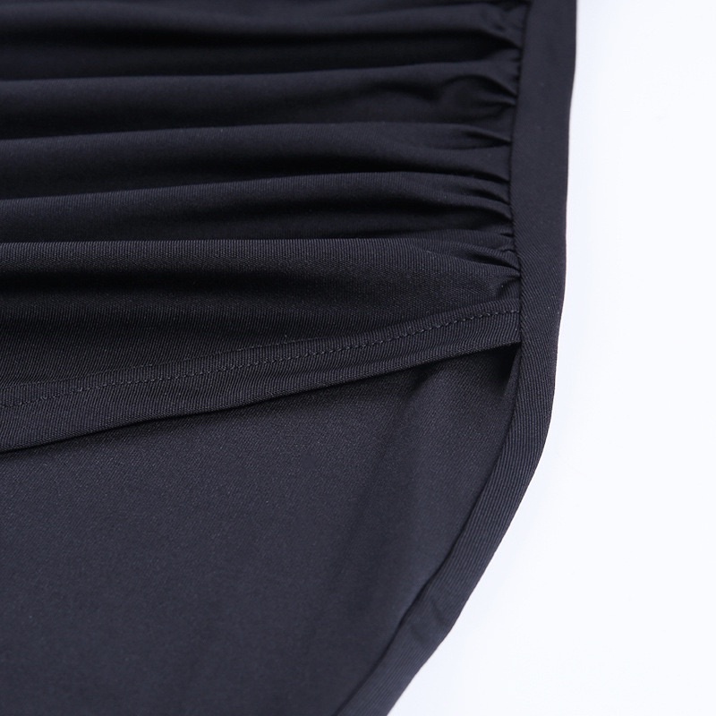 Đầm Ren Tay Dài Dáng Ôm Thiết Kế Khoét Sâu Quyến Rũ Thời Trang Cho Nữ 444