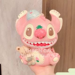 Tượng Stitch dễ thương - Đồ chơi thạch cao tô màu handmade sáng tạo cho mọi lứa tuổi - Kèm màu nước và cọ