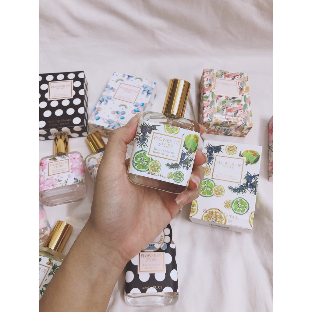 Nước hoa xịt toàn thân Flower Of Story 30ml bodymist hoa quả | BigBuy360 - bigbuy360.vn