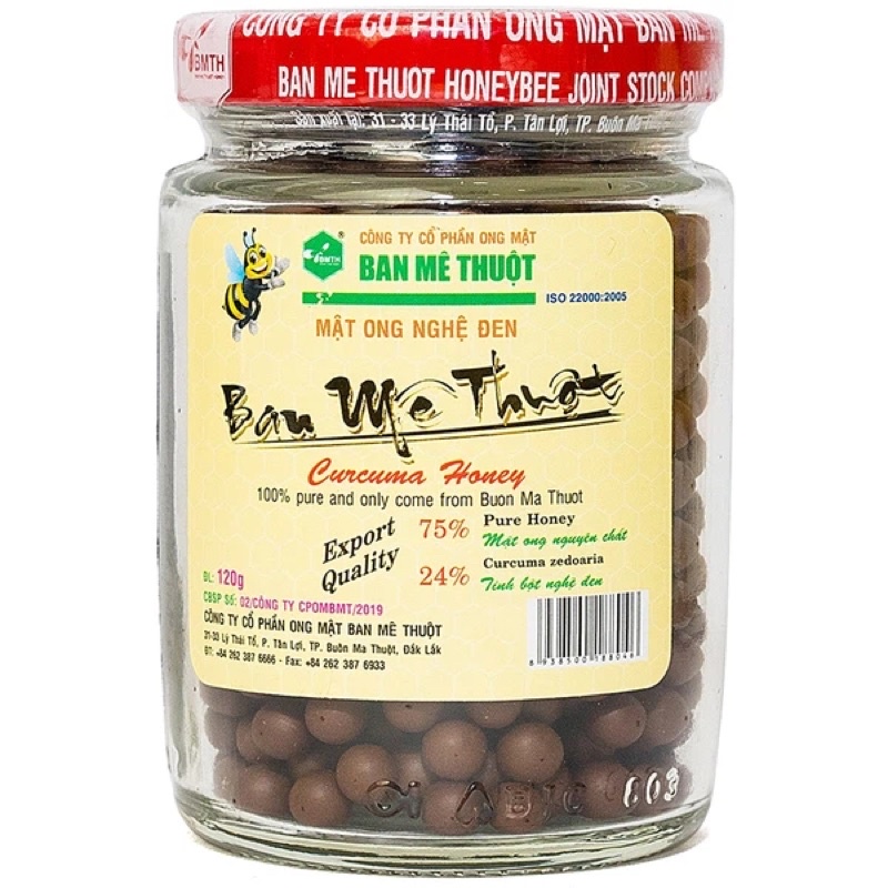 Mật Ong Nghệ Đen Ban Mê Thuột 120G, 250G