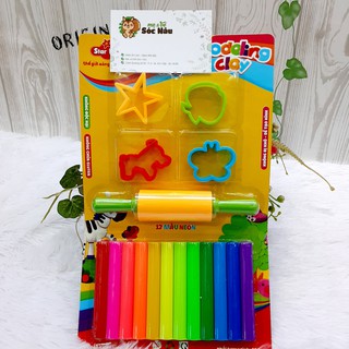 [Thái lan] Vỉ đất sét nặn cho bé hiệu Star kid