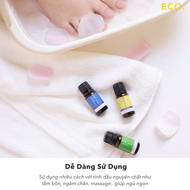 Set Tinh Dầu Eco Úc Ngủ Ngon Giảm Căng Thẳng