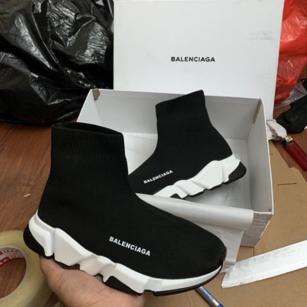 𝐓Ế𝐓🌺 NEW CH Giày HOT THANH LÝ- Giầy balenciaga đen cao cổ ( full box + free ship ) 2020 NEW ⛳ new " ˇ P : _ P:{