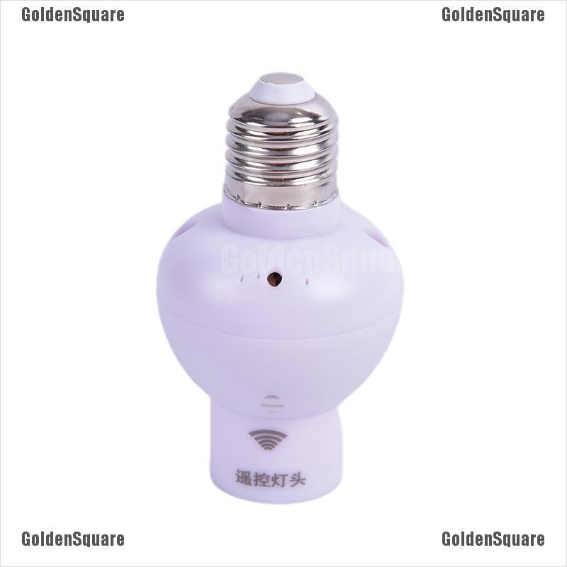 Giá Đỡ Bóng Đèn E27 Cảm Biến Âm Thanh Không Dây Điều Khiển Từ Xa