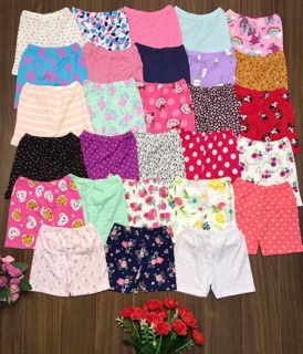 Combo 10 quần bozip bé trai bé gái C0004
