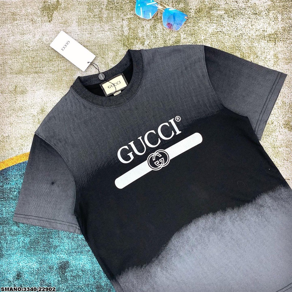 Áo Phông Cổ Tròn Loang Gucci Đẳng Cấp Mùa Hè 3340