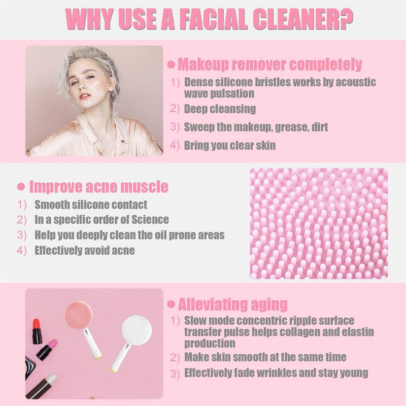 ORAL-B Đầu Cọ Rửa Mặt Điện Massage Làm Sạch Da Mặt Chất Lượng Cao