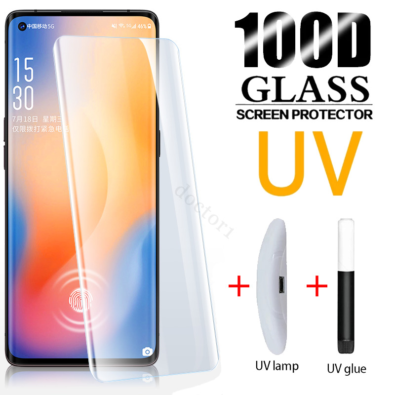 Kính Cường Lực UV Cho VIVO X90 X80 X70 X50 X60 V29 V29E V27 V25 V23 Pro Plus Pro+ 5G 4G 2023