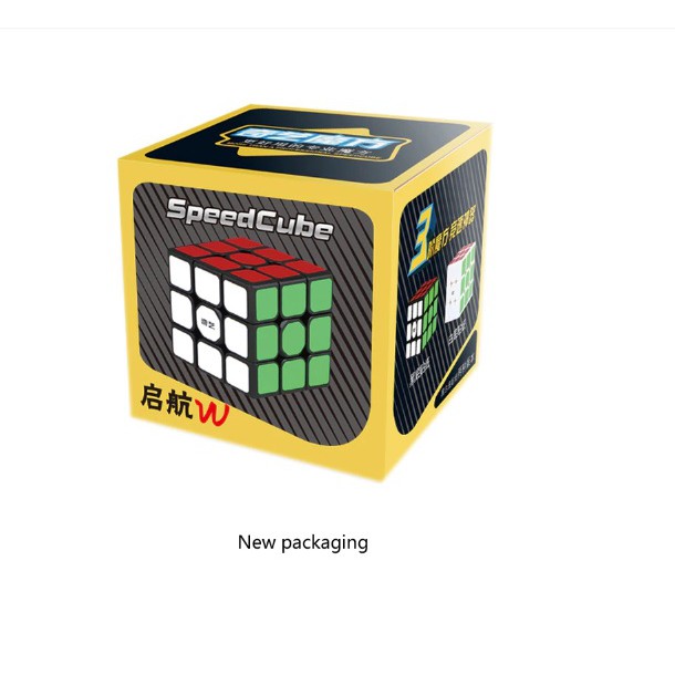 Đồ chơi Rubik 3x3 Qiyi Sail W Sticker - Rubik Qiyi 3x3 Quay Nhanh, Trơn Mượt, Bẻ Góc Tốt