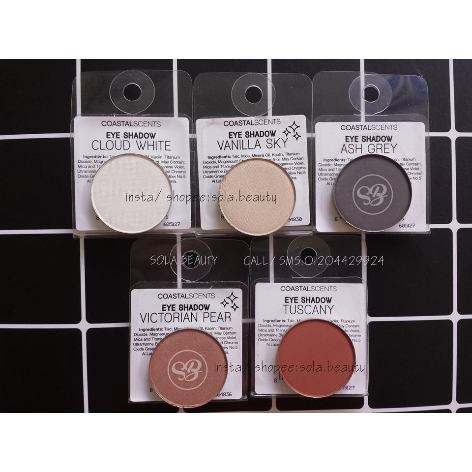Các màu mắt lẻ (P.8) - Coastal Scents