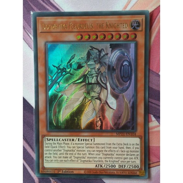Thẻ Bài Yugioh: Dogmatika Fleurdelis, The Knighted MP21-EN104