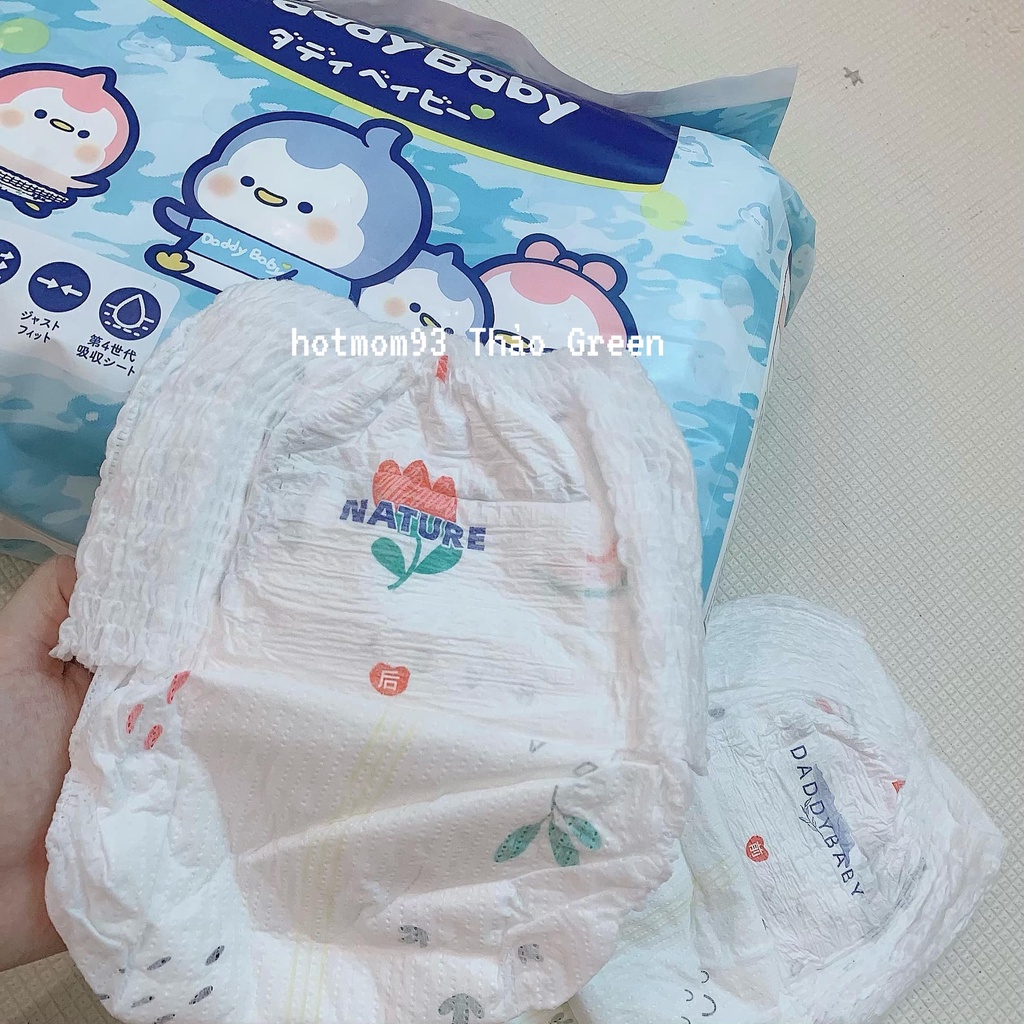 Bỉm quần Daddy Baby chim cánh cụt xuất Nhật Bản mỏng nhẹ như mây M44/L40/XL36/XXL32
