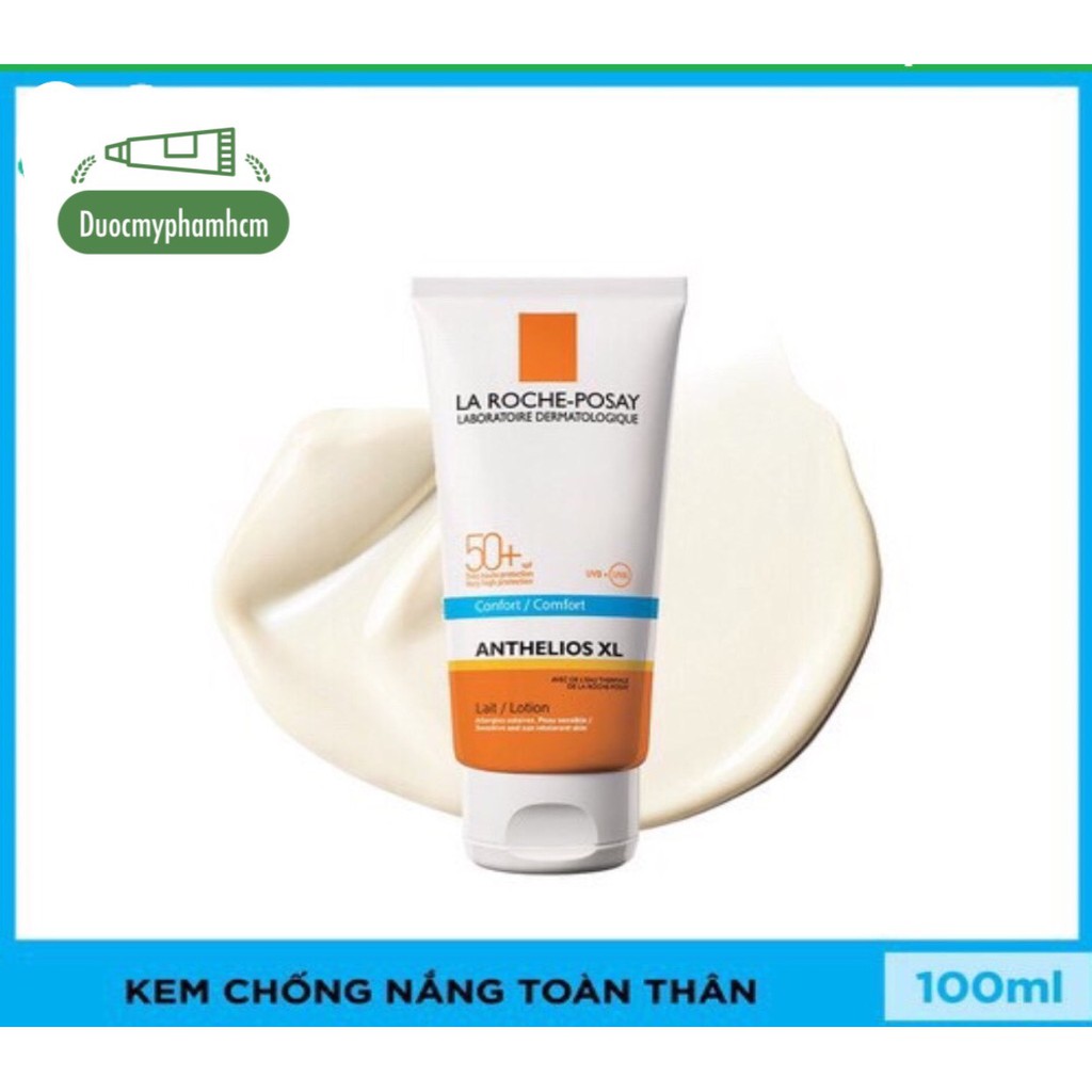 Kem chống nắng dạng sữa giúp bảo vệ da trước tác hại của UVB& UVA SPF 50+ La Roche-Posay