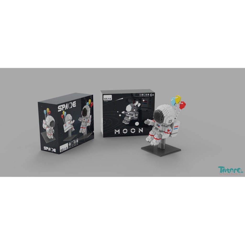 Bộ đồ chơi xếp hình Lego Phi Hành Gia bong bóng bay - 736pcs