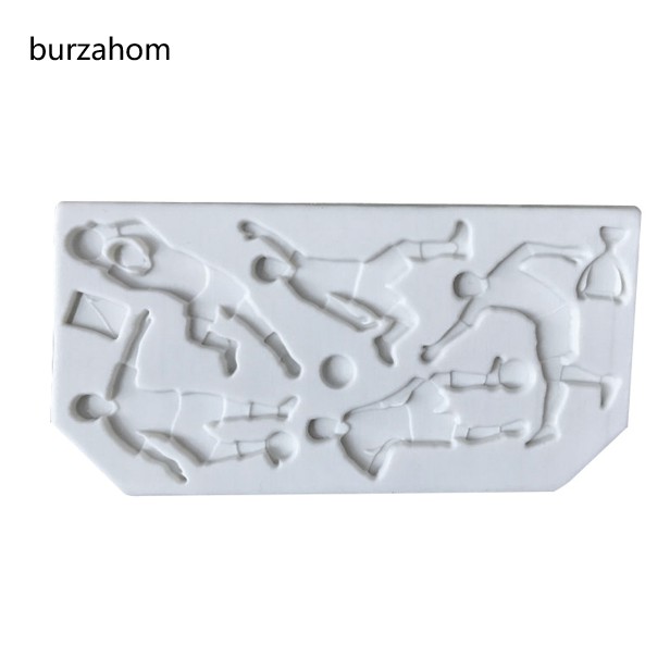 Khuôn bánh silicon tạo hình quả bóng đá