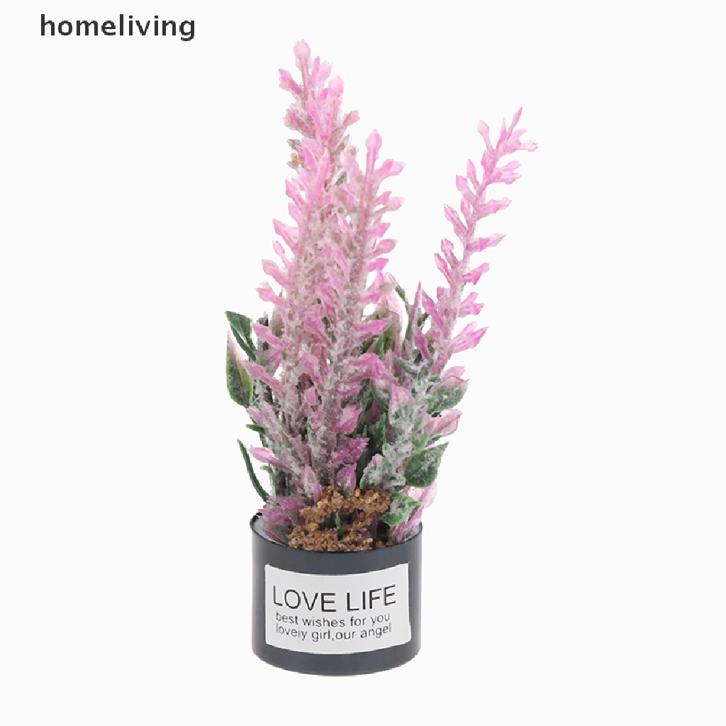 Chậu Hoa Oải Hương Mini Tỉ Lệ 1: 12 Trang Trí Nhà Búp Bê