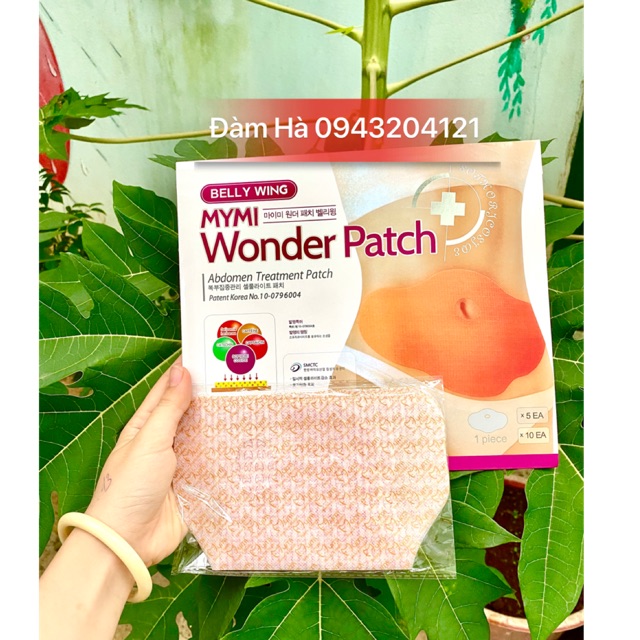 Hộp 5 Miếng dán tan mỡ bụng - Mymi Wonder Patch