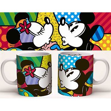 Cốc sứ in hình chuột Mickey dễ thương- Phim hoạt hình vui nhộn