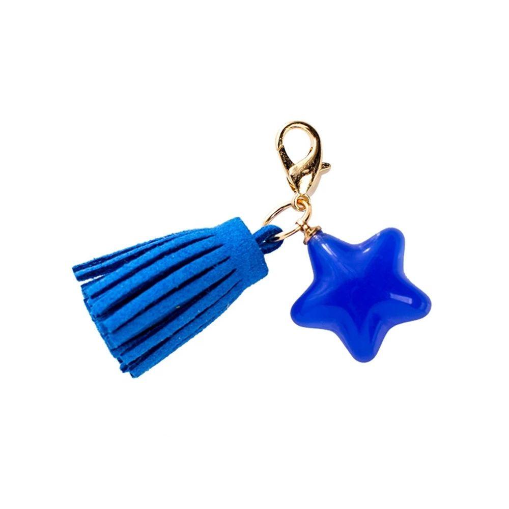 Móc Khóa Gắn Túi Xách / Điện Thoại Màu Kẹo Ngọt Họa Tiết Harry Tassle
