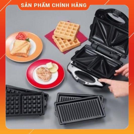 [7 ngày Lỗi 1 đổi 1] Máy nướng bánh mỳ sandwich Tiross 3 trong 1 TS513 | TS514 | TS9655 | TS965 | TS9653 (Chính hãng)