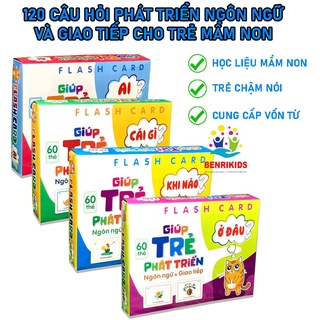 Bộ Thẻ Học Thông Minh Flashcards Giúp Trẻ Phát Triển Ngôn Ngữ Và Giao Tiếp