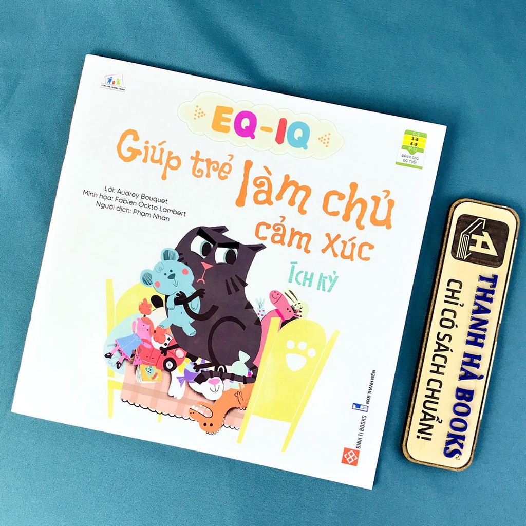 Sách - EQ - IQ: Giúp Trẻ Làm Chủ Cảm Xúc - Lẻ tùy chọn