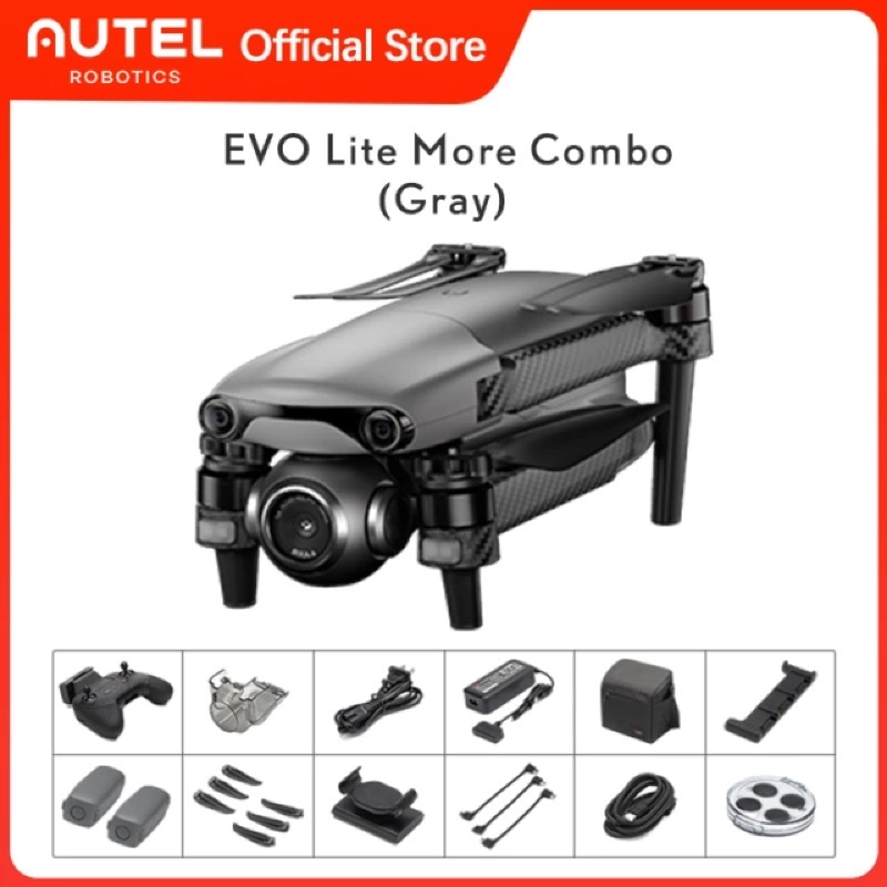 Combo Flycam Autel Evo Lite plus - Cảm biến va chạm 3 chiều - Max 12km - Chính hãng