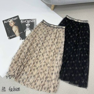 Chân Váy QC Cạp Chun Cao Cấp (Freesize 50-80kg)