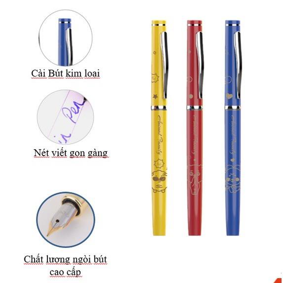 Bút máy học sinh Deli - Thiết kế mẫu mã đa dạng, ngòi bút chất lượng cao, màu sắc bắt mắt - CQ896 / CQ897