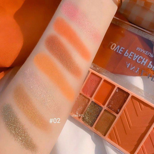 [ giá sỉ tại kho] Phấn má hồng ANYLADY 3in1 10 ô Thái Lan