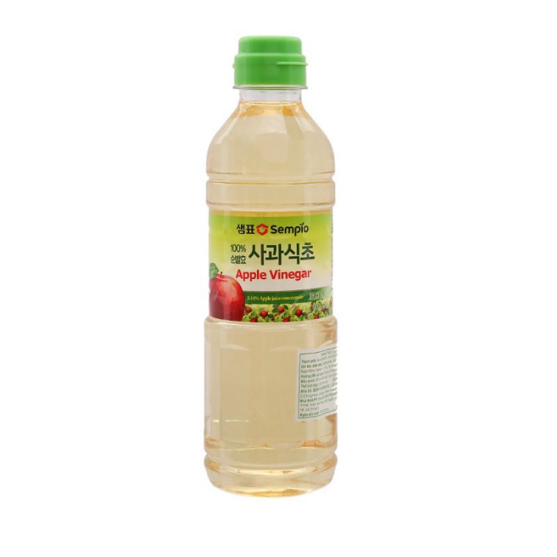 Giấm Táo Sempio Hàn Quốc Chai 500ml