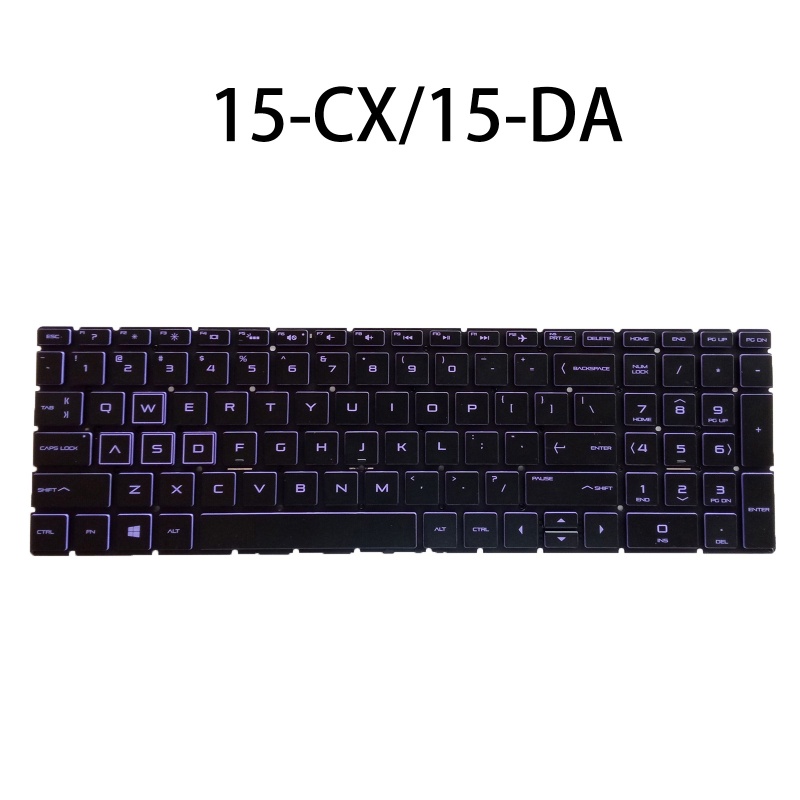 Bàn PhíM GAMING LI Cho HP Pavilion 15-CX TPN-C133 15-DK 15T-DK TPN-C141 15-EC TPN-Q229 Lapt