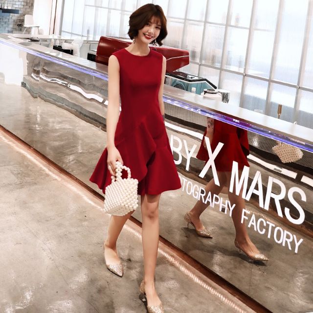 [Mã BMBAU50 giảm 50K đơn 150K] ZERASY - Đầm xòe đuôi cá phối bèo duyên dáng | BigBuy360 - bigbuy360.vn