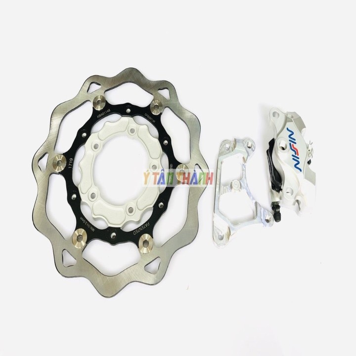 Bộ Đĩa Ktm Heo Nissin Bạc Gắn Vario 2019 MS1603